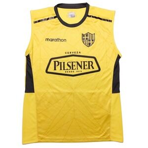 MARATHON Barcelona Sporting Club BSC Ecuador Sleeveless Jersey Yellow Medium M
